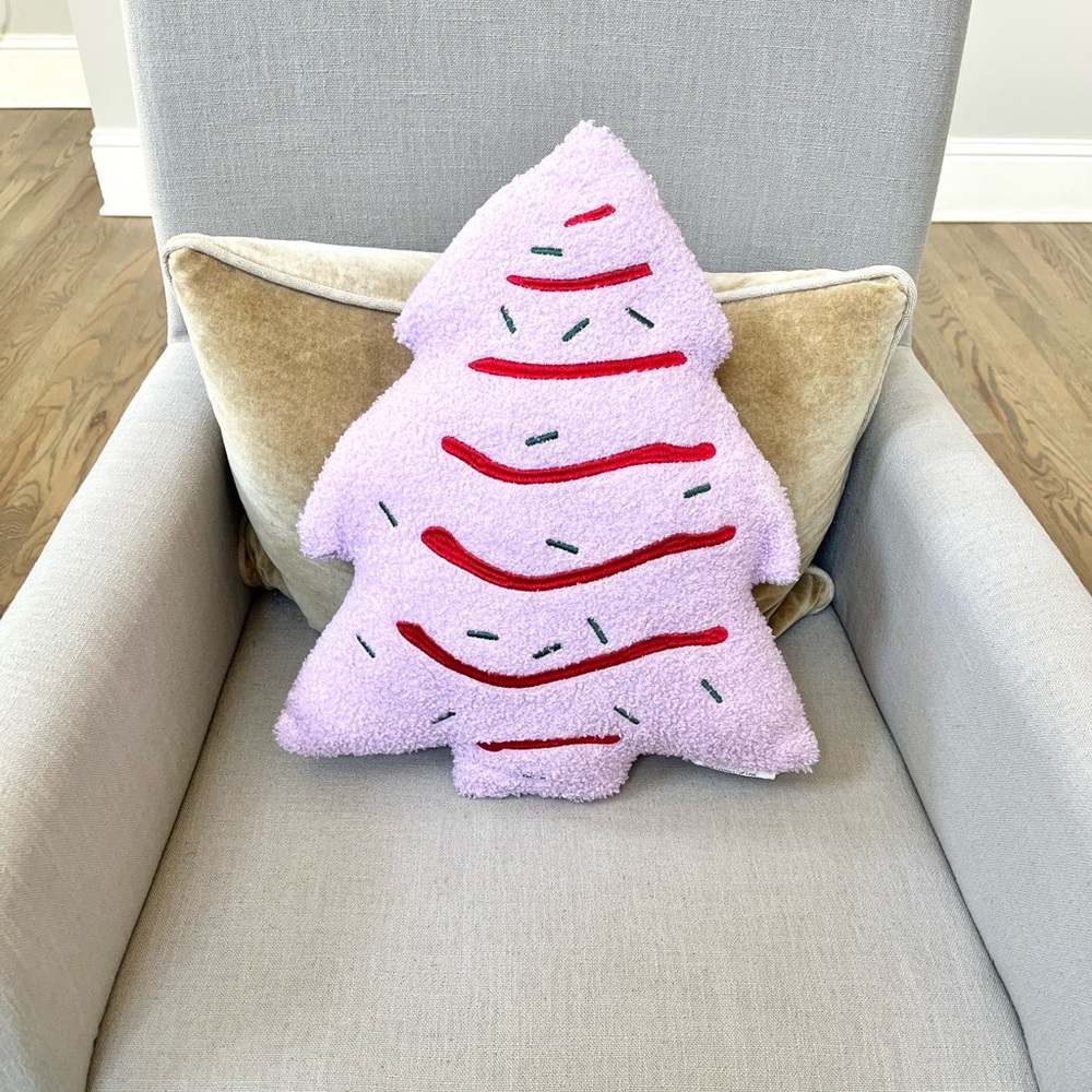 Christmas Tree Throw Pillow